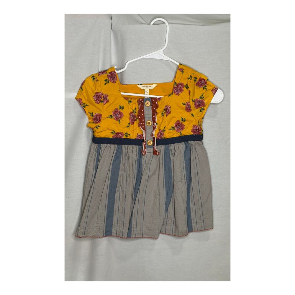 Matilda Jane Joanna Gaines Floral Striped Top Girls 8